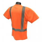 T-Shirt Safety Orange Class 2 (Radians) - Image 2